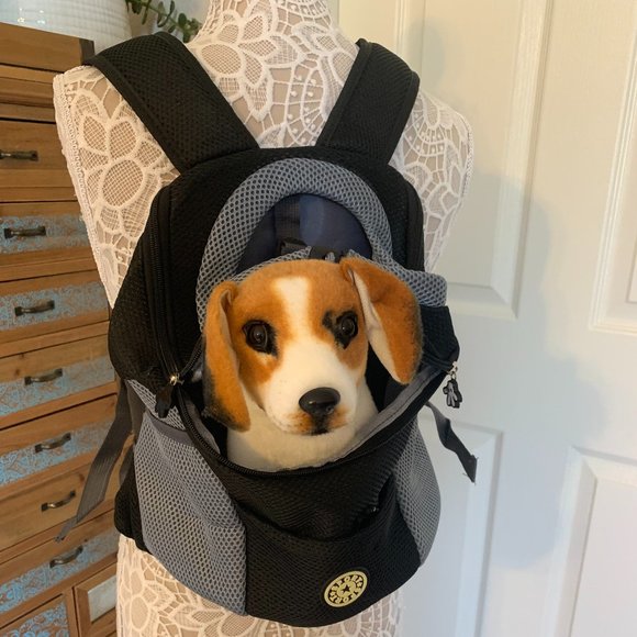 REDUCED!! ๐ถ Pet Backpack /Carrier - Take Fur Baby Along- BL - Picture 3 of 9